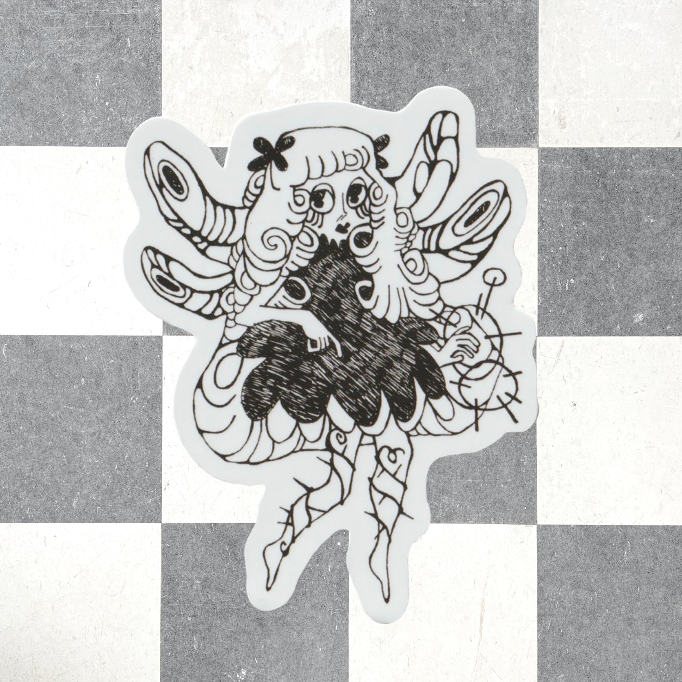 thorn fairy sticker